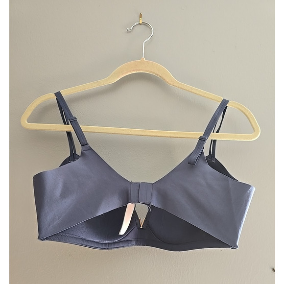 Victoria's Secret Purple Full Coverage Padded Wire Free T-Shirt Bra Size 36D - Picture 3 of 6